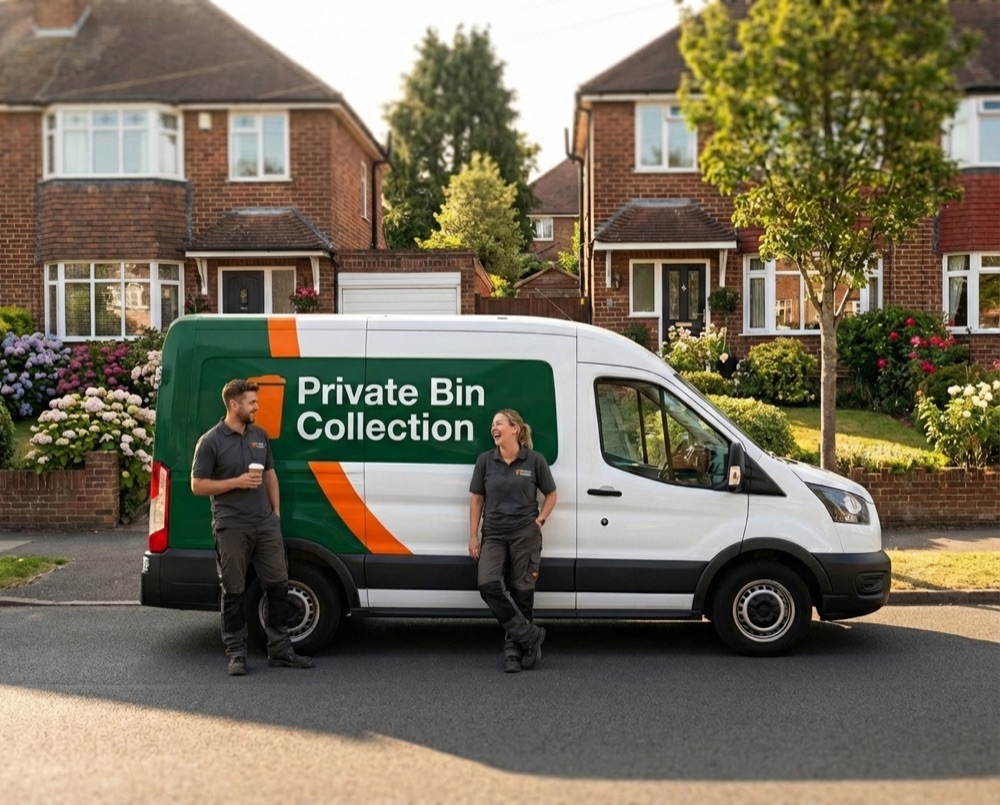 Private bin collection team serving Goring-by-Sea and West Sussex